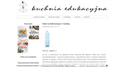 Desktop Screenshot of kuchnia-edukacyjna.com